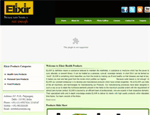 Tablet Screenshot of elixironline.org